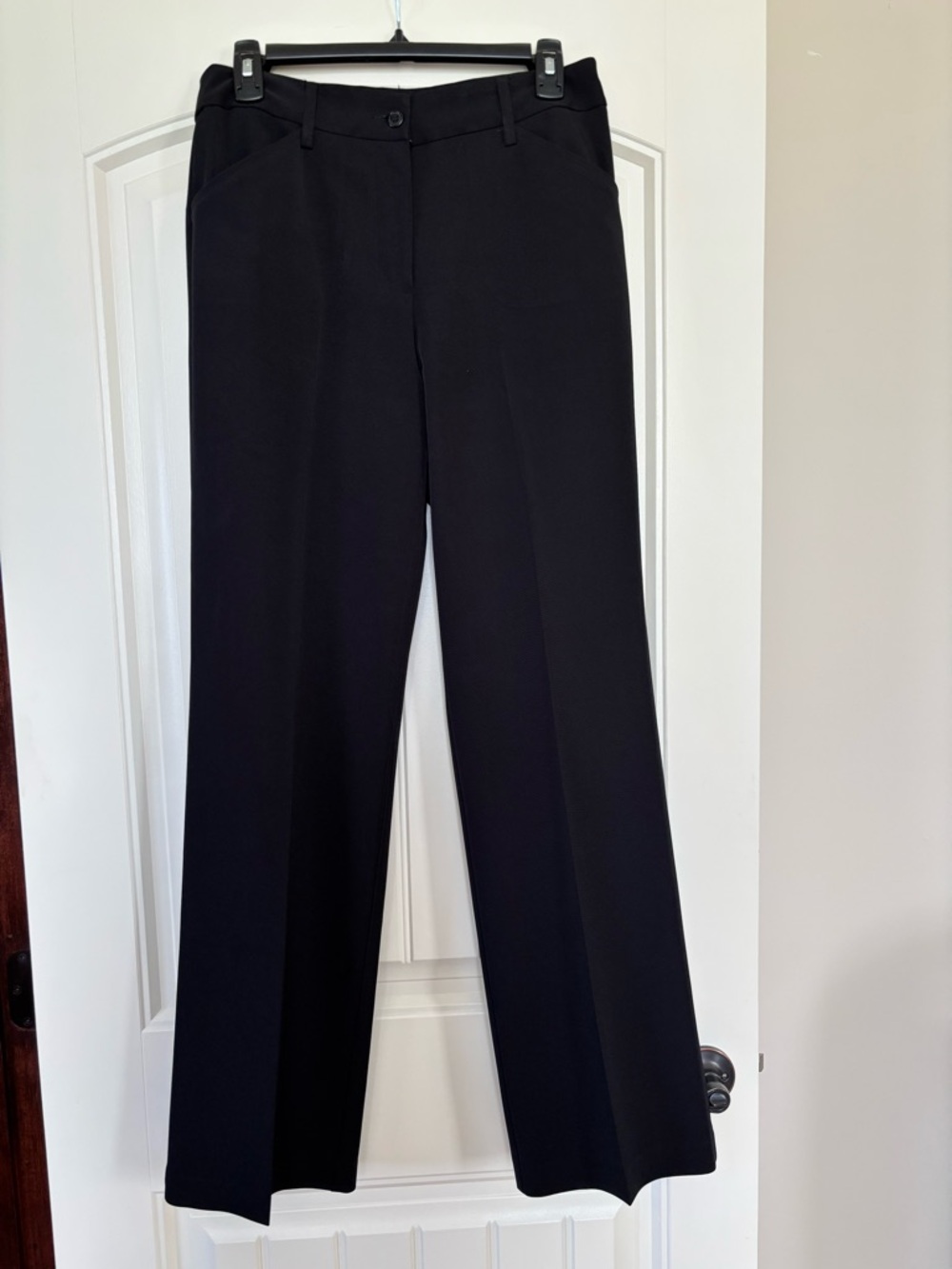 Karen Kane Black Wide-Leg Dress Pants, Sz 6